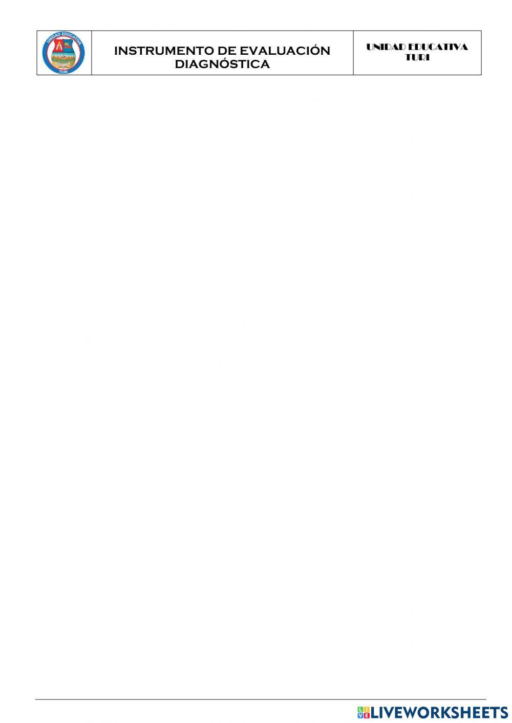 Prueba de diagnóstico de ECA