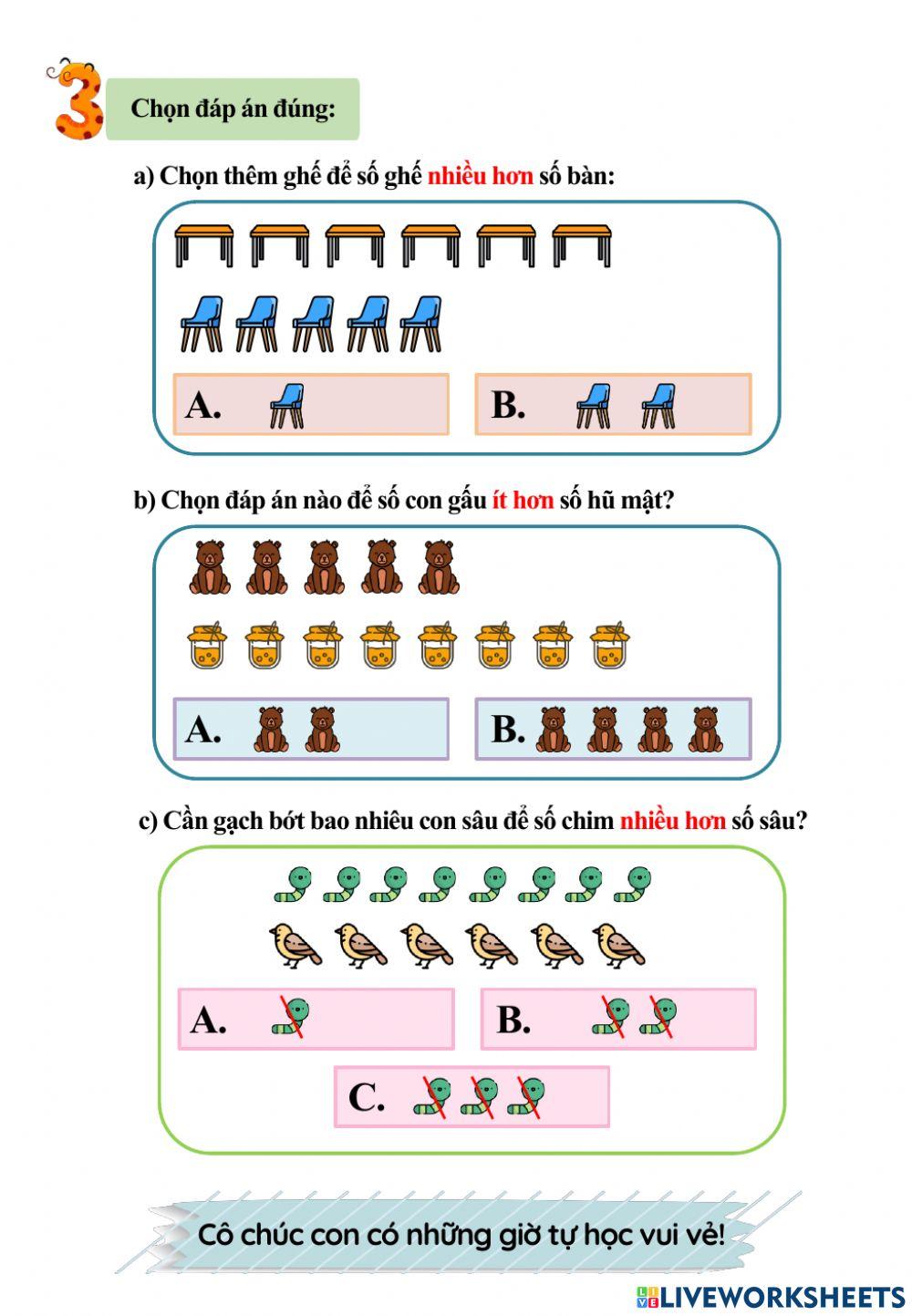 Phiếu cuối tuần 3