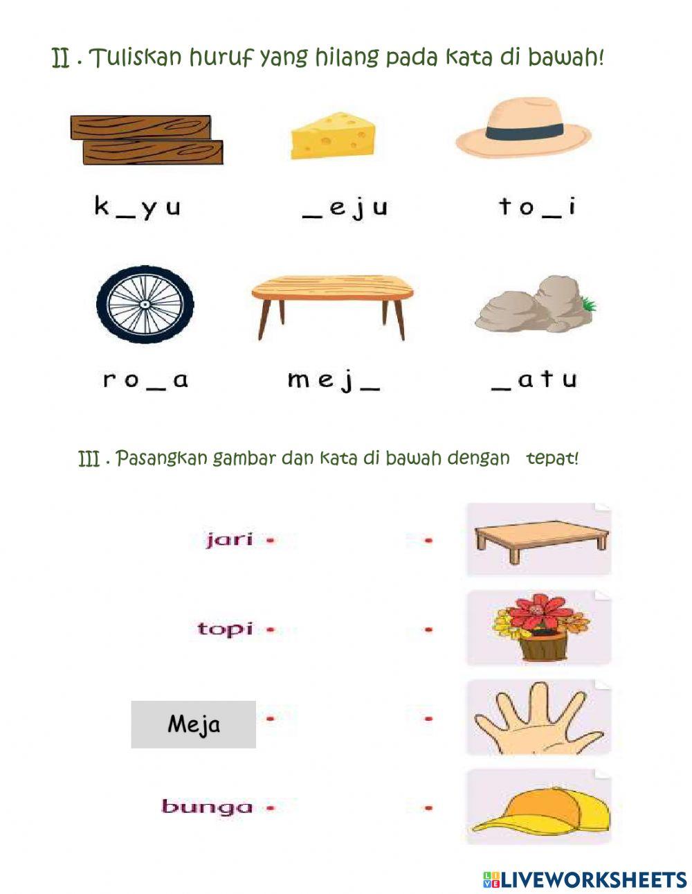 Latihan tema 2 subtema 4