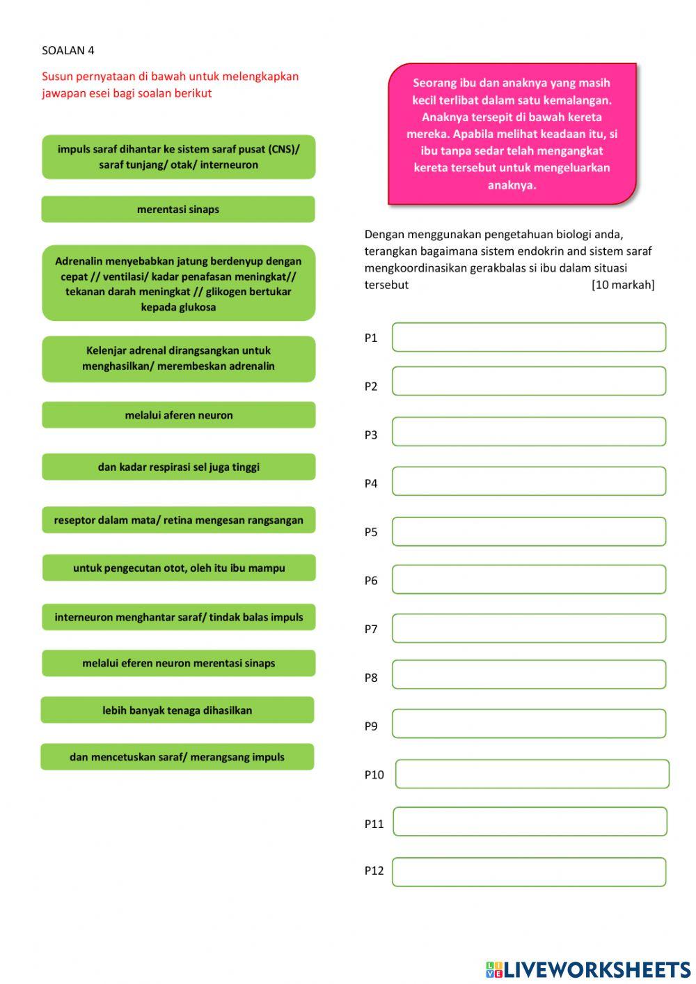 PKI Biologi Tingkatan 5 -Non DLP