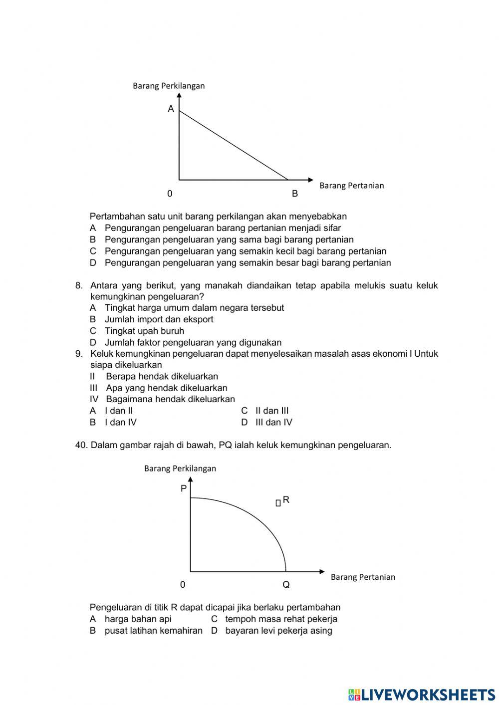 Pengenalan kepada ekonomi (D)