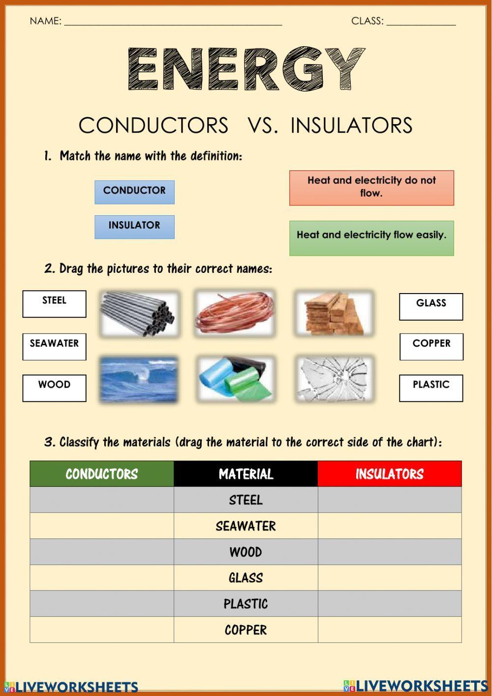 Conductors and Insulators