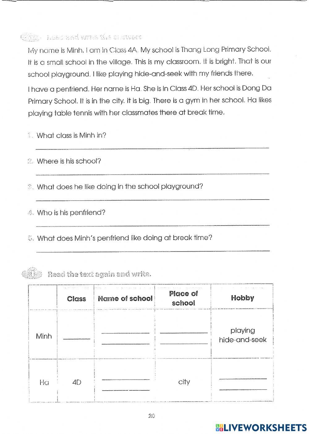 Reading Comprehension Online Exercise For Grade 4 Live Worksheets reading-comprehension-online-exercise-for-grade-4-live-worksheets