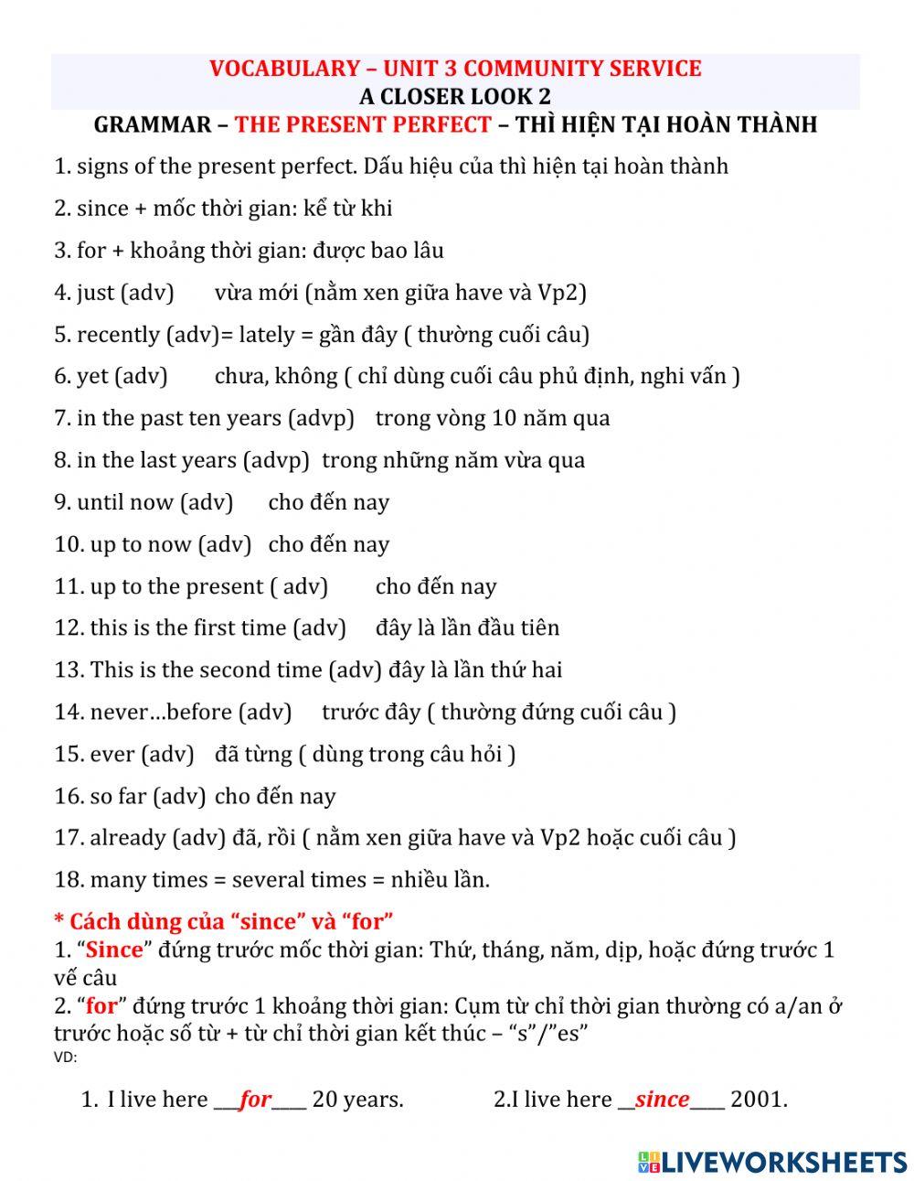 English 7 interactive activity for 7 | Live Worksheets