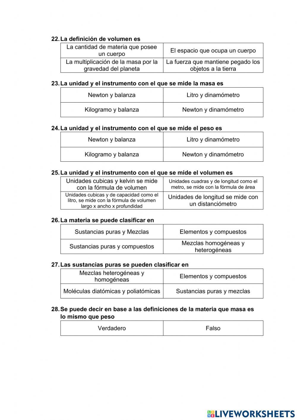 Cuestionario 1er Quimestre 4to EGB