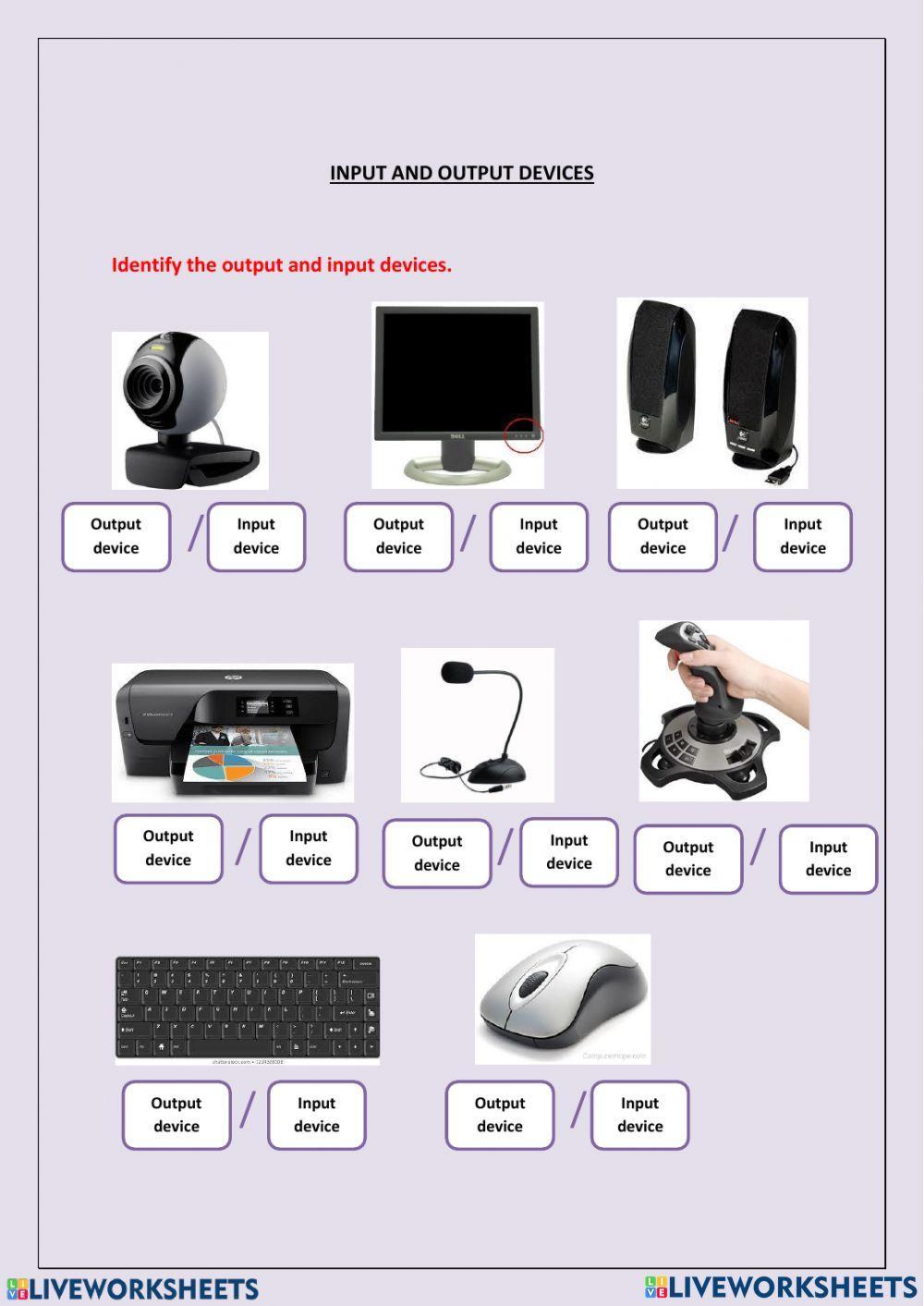 1397157 | Input and output devices | Ms_SaraICT