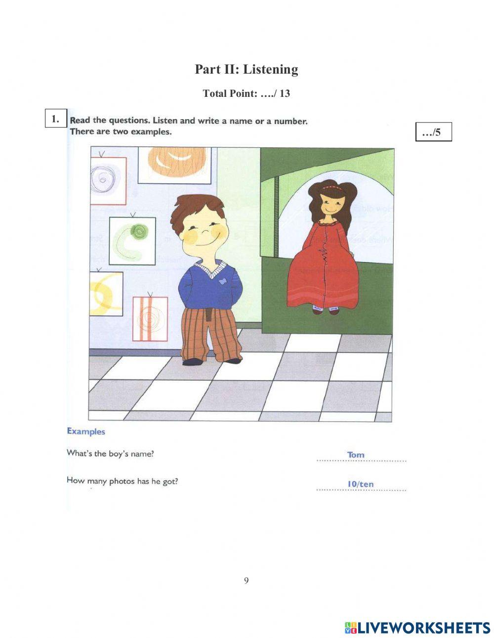 DS - Fa2 - Test 5 Listening