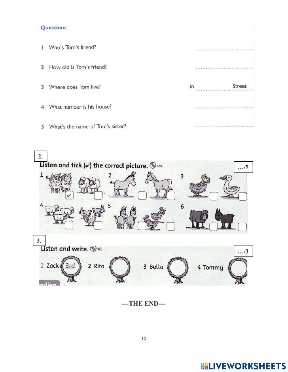 DS - Fa2 - Test 5 Listening