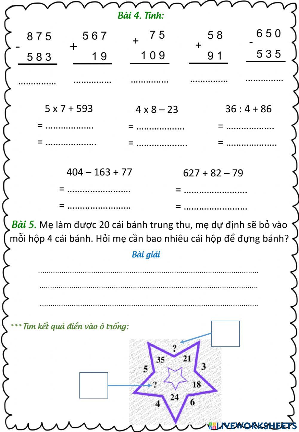 Bài tập cuối tuần 2