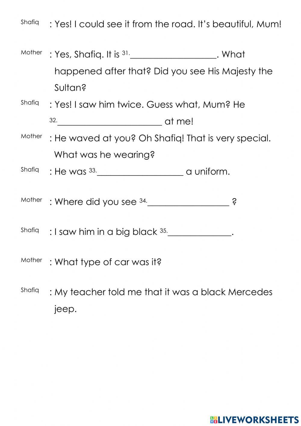 Paper 2 Revision (Pre-PSR I 2013)