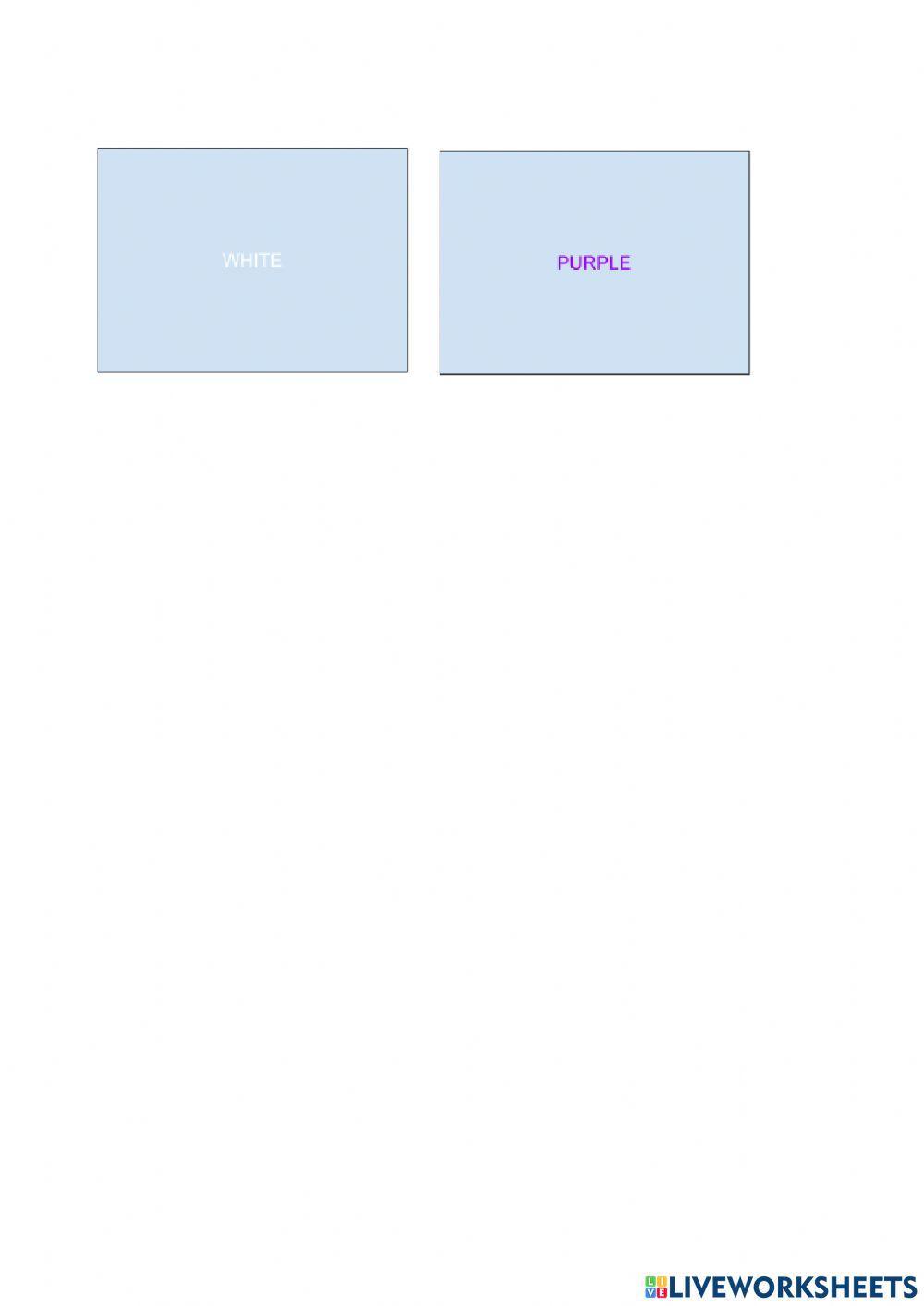 Winter Colours drag and drop