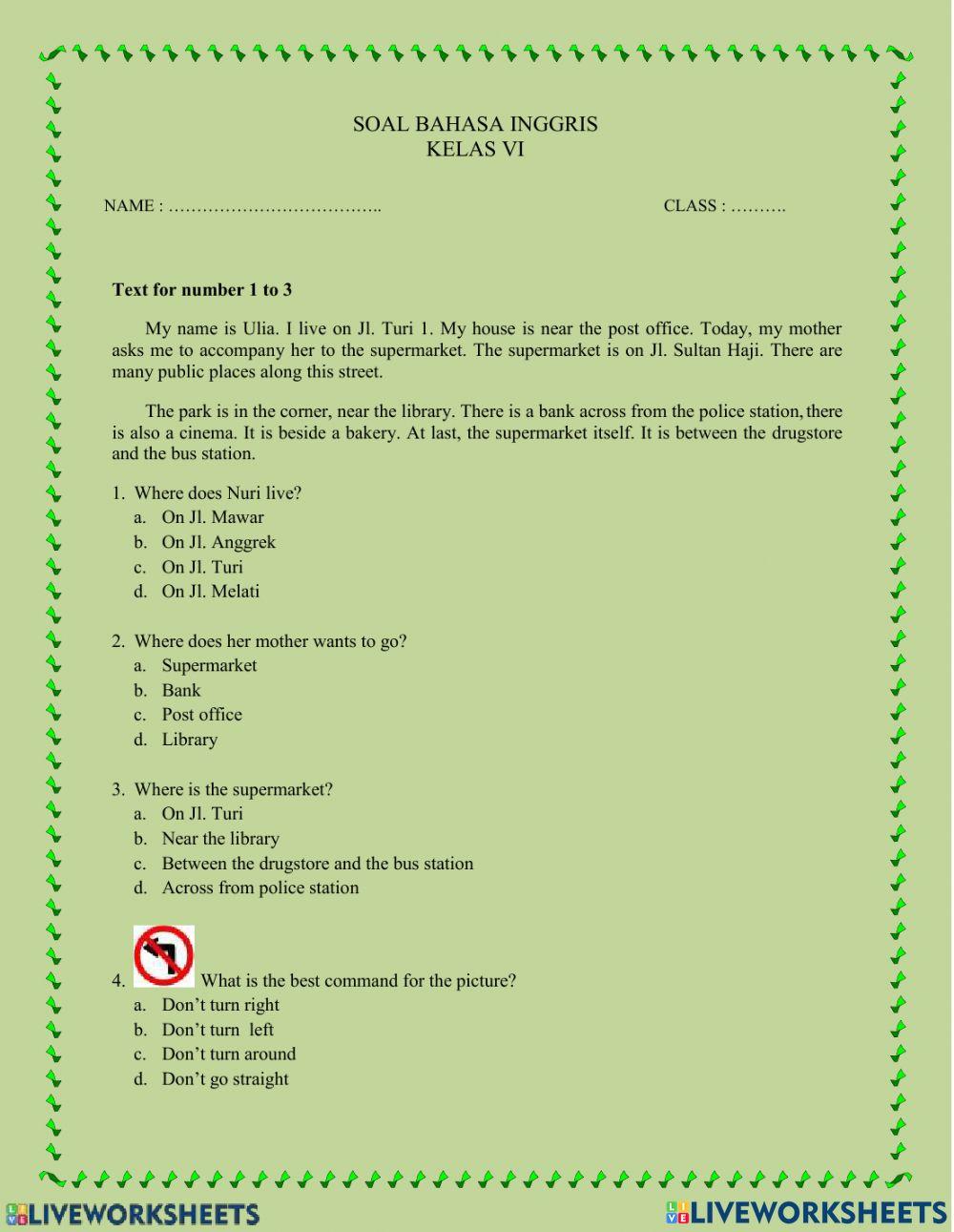 Direction & my holiday