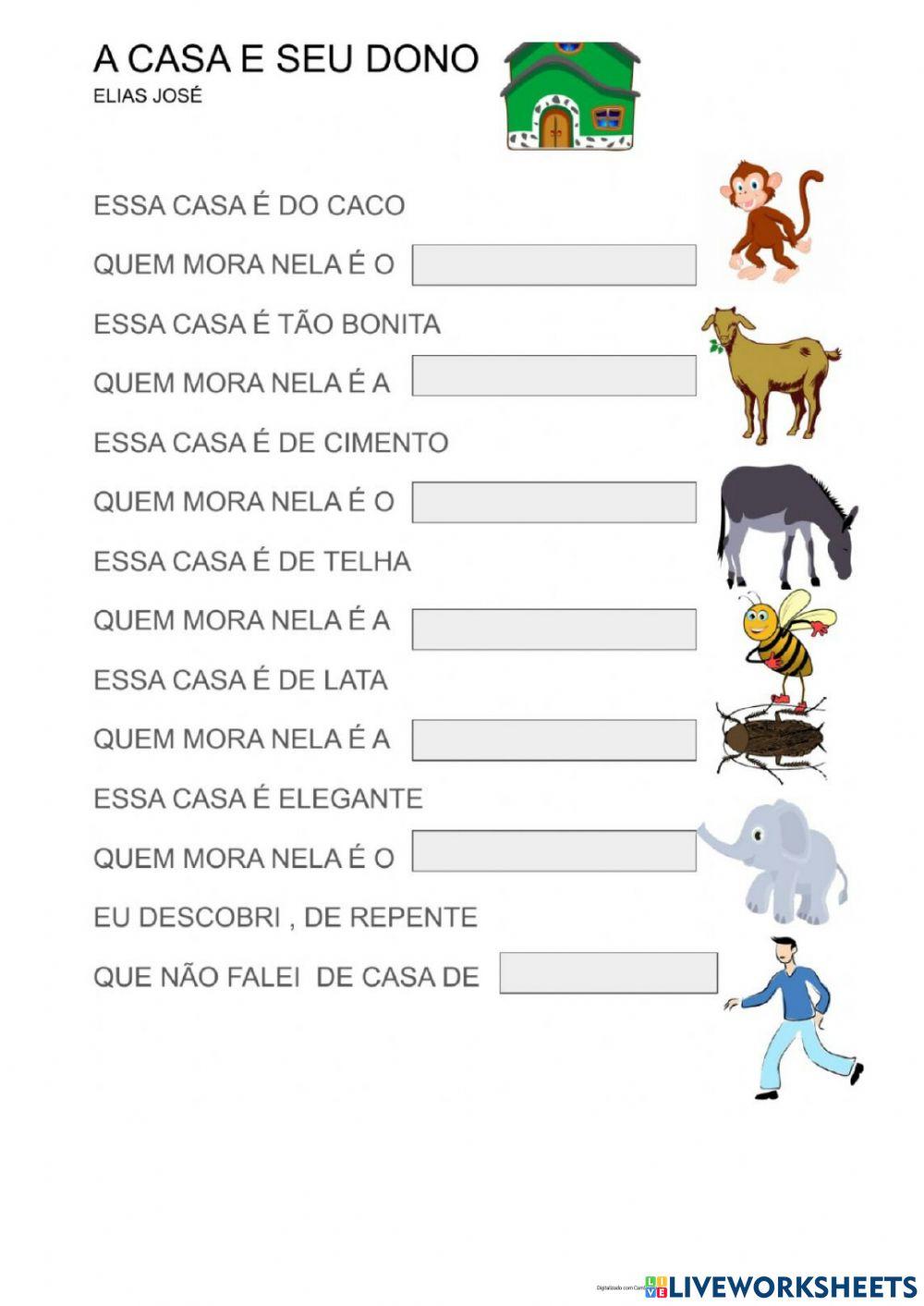 Avaliação de Português Lentos