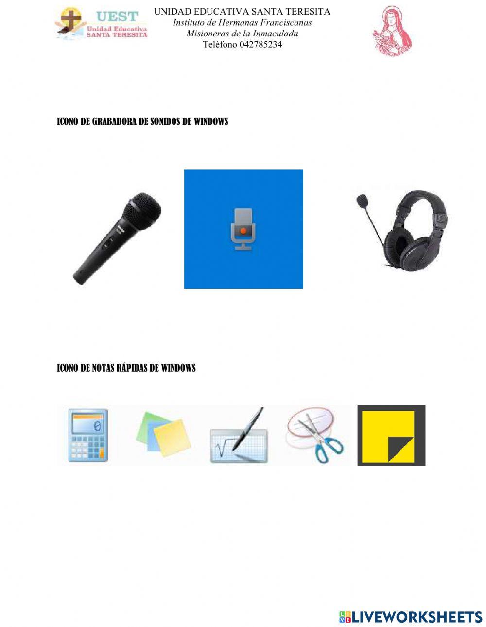 Aplicaciones de windows