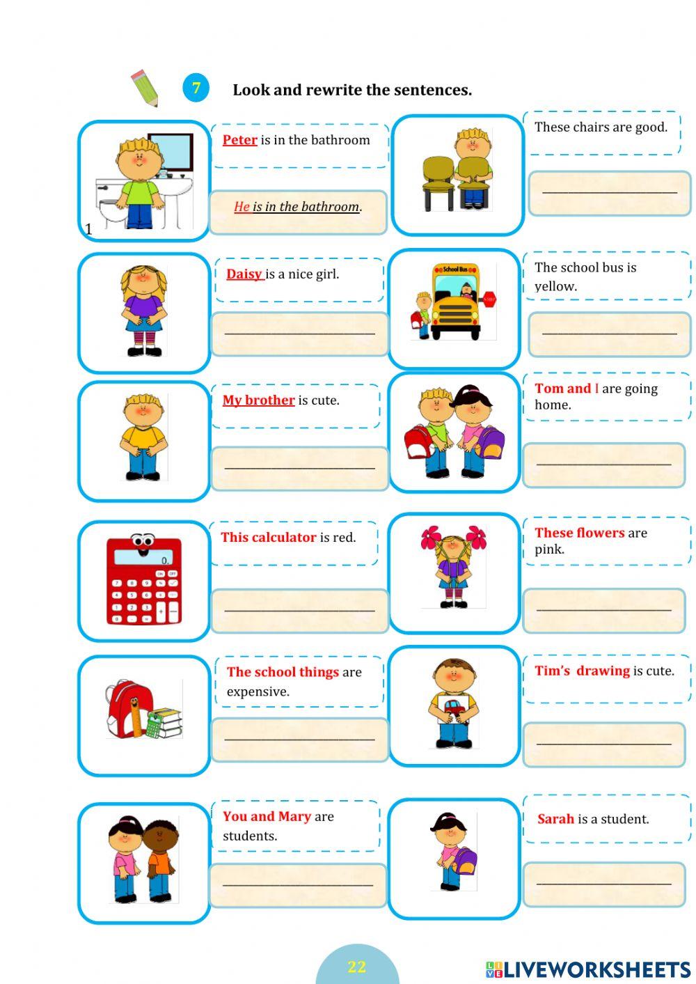 Personal pronoun(p21-22)