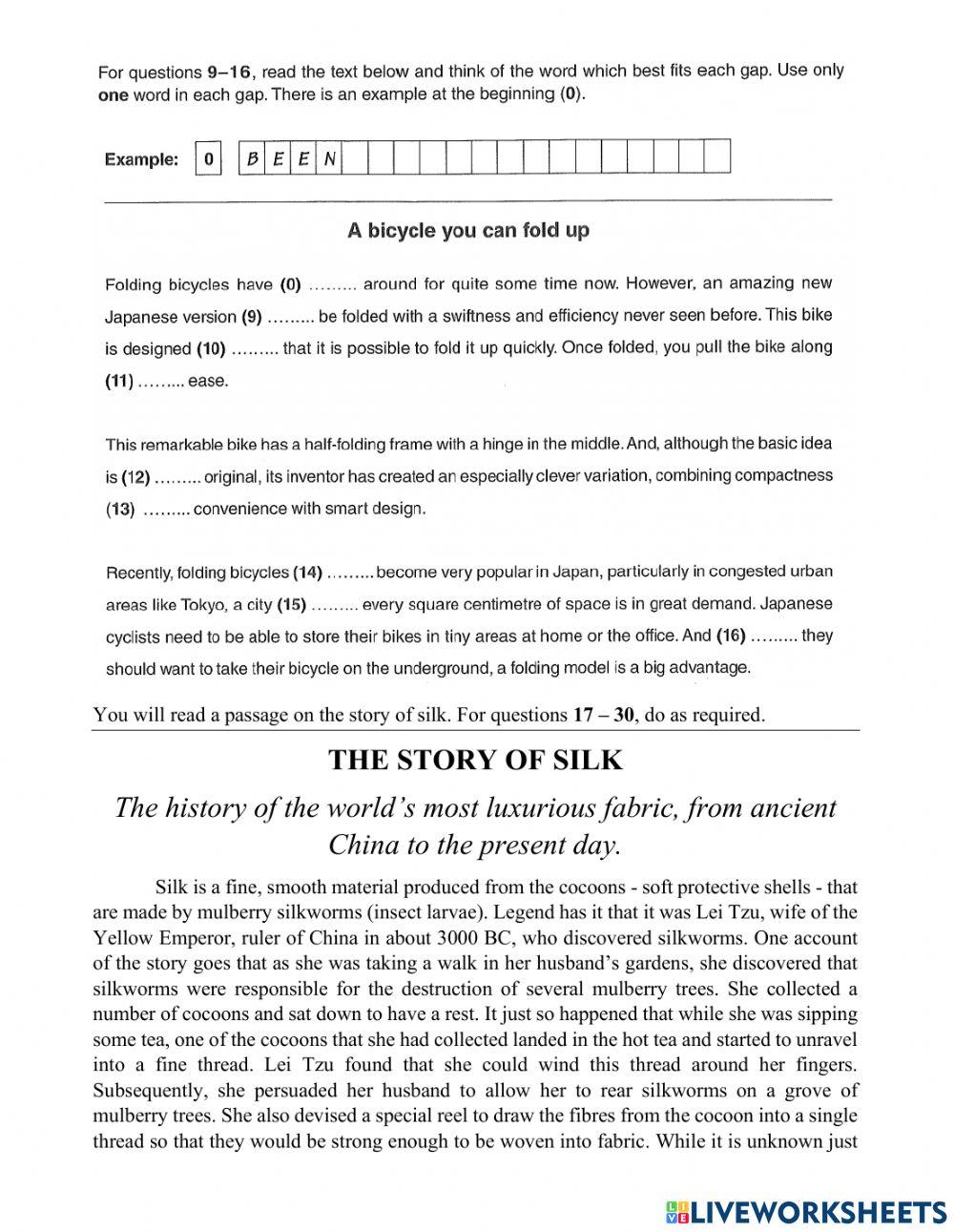 10 ChuyenAnh - Reading and Writing Practice Test (IELTS, FCE, Email)