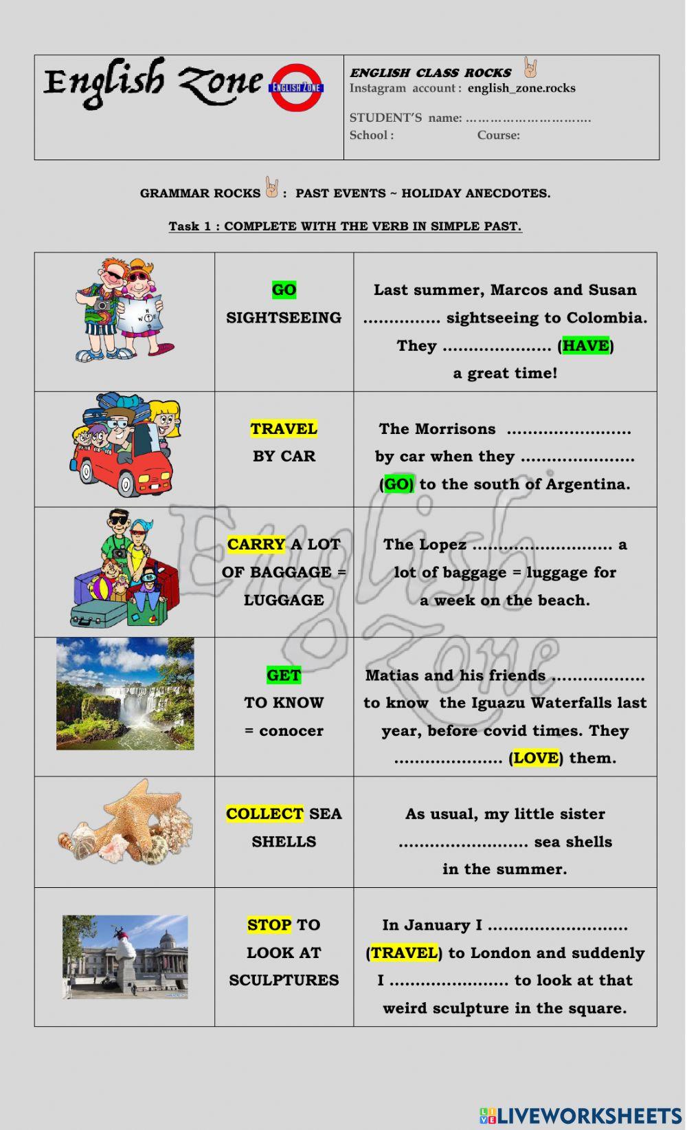 Past events - Holiday anecdotes