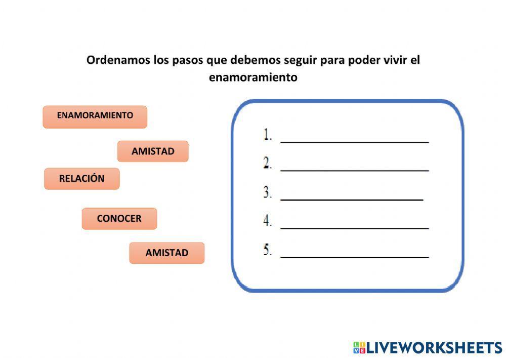 Amor y enamoramiento