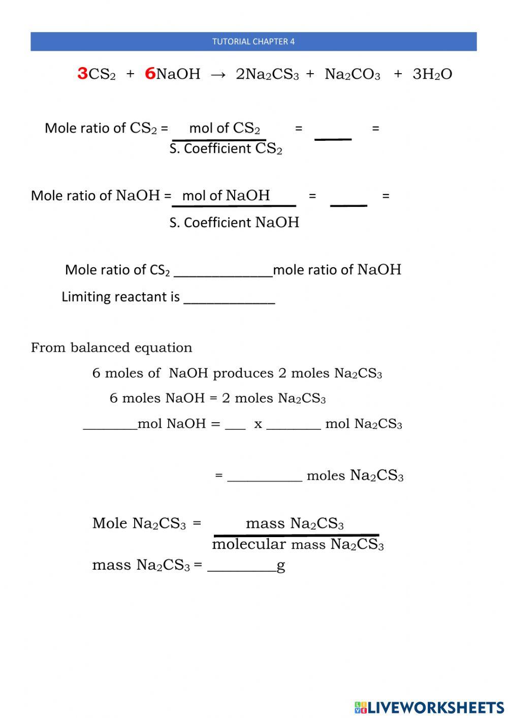 Question 14 Tutorial Chapter 4