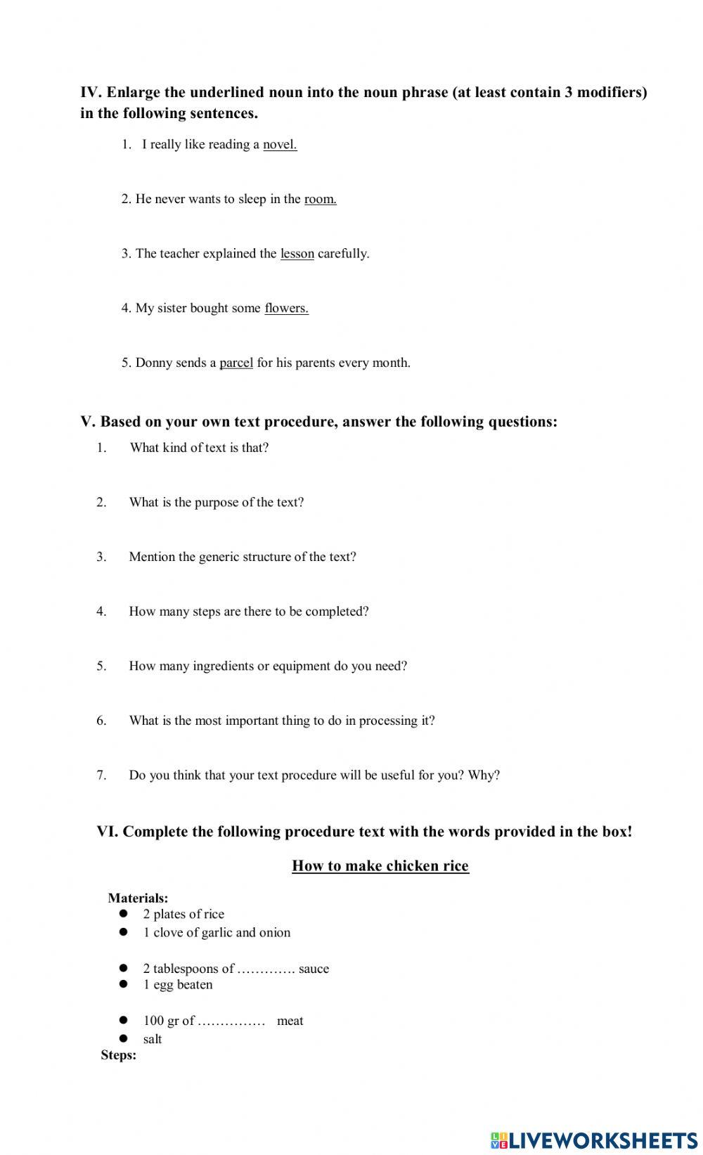 Second daily test of kd 3.3 and 3.4