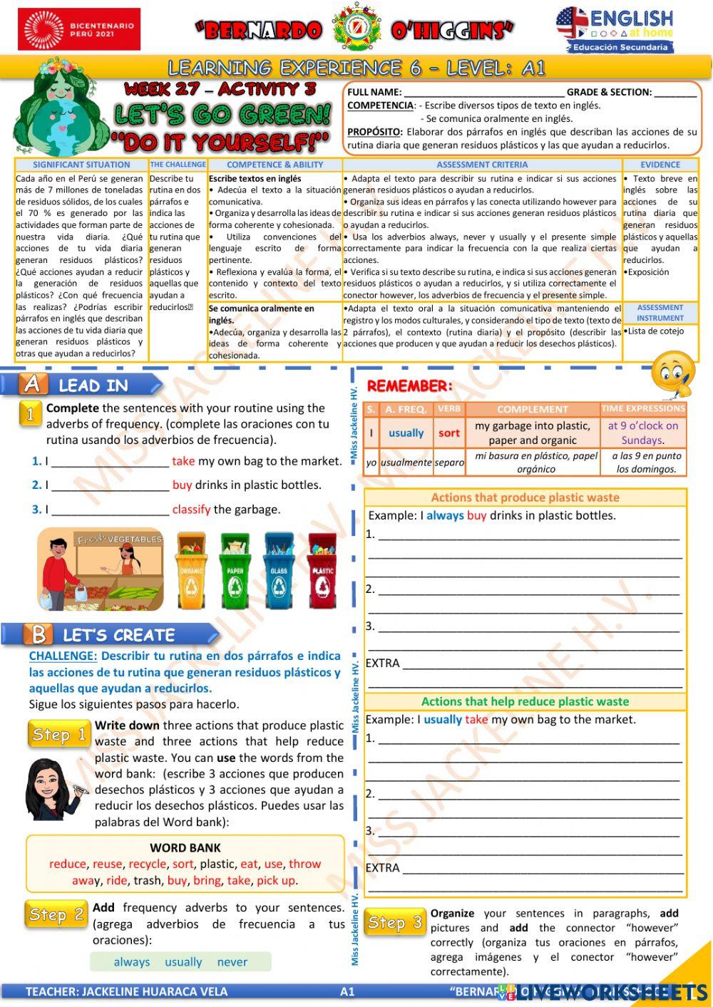 A1 - EDA 6 - activity 3 - Aprendo en casa