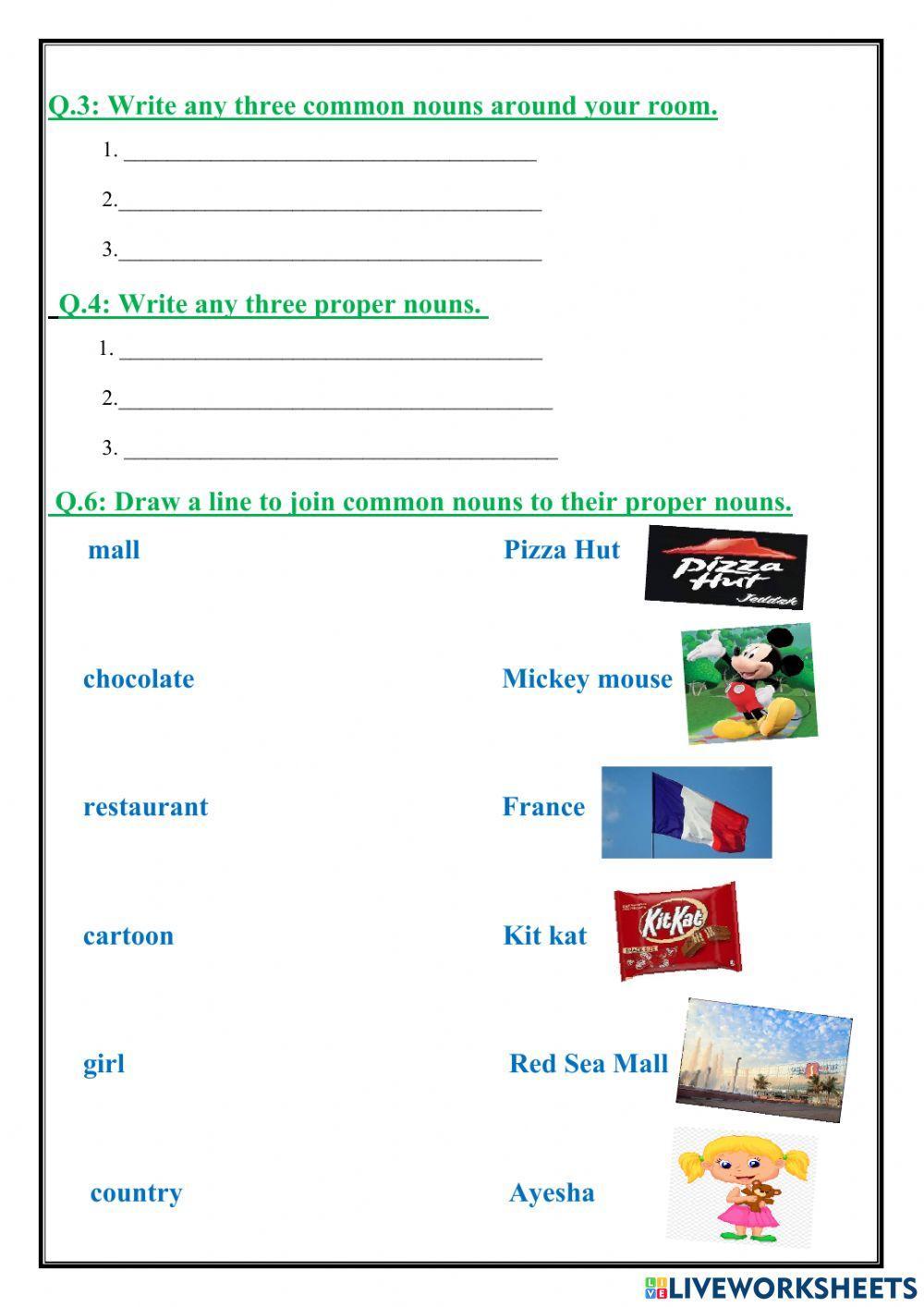 Common and proper noun