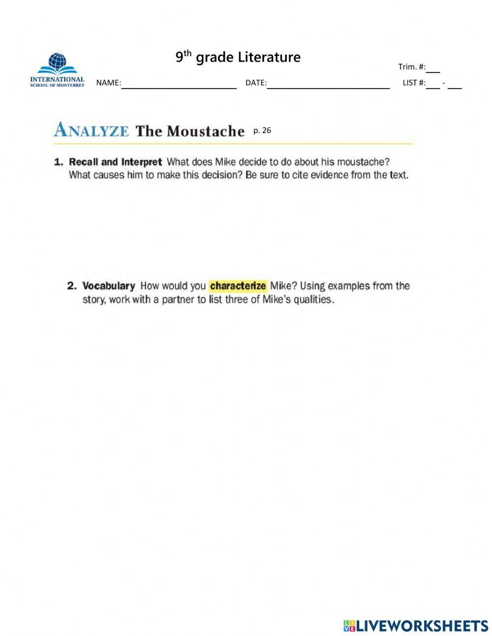 9-Analyze The Moustache p. 26