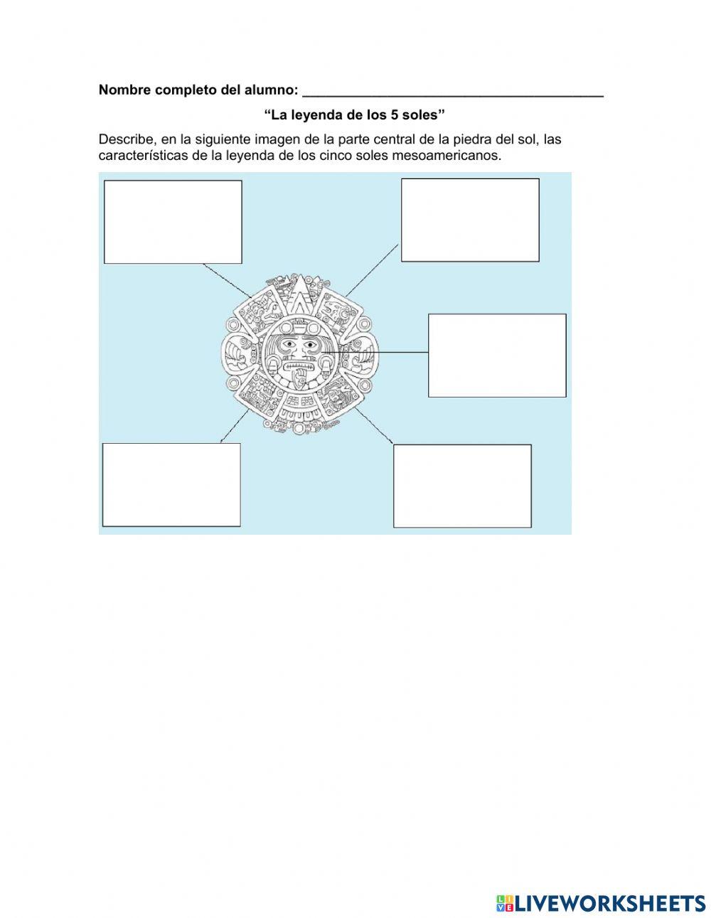 La leyenda de los 5 soles