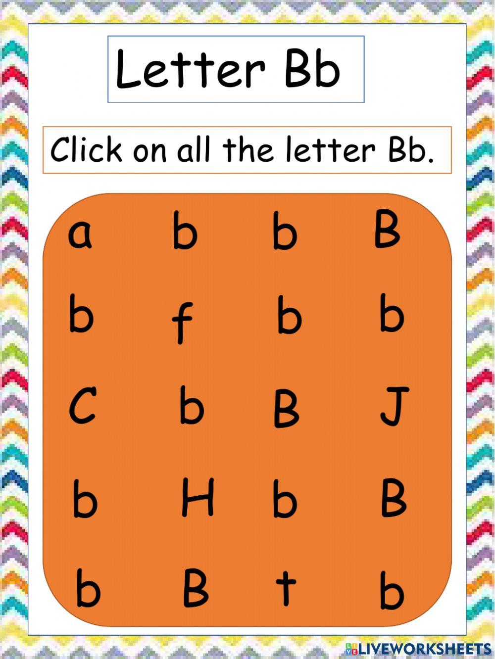 Letter Bb Letter Bb