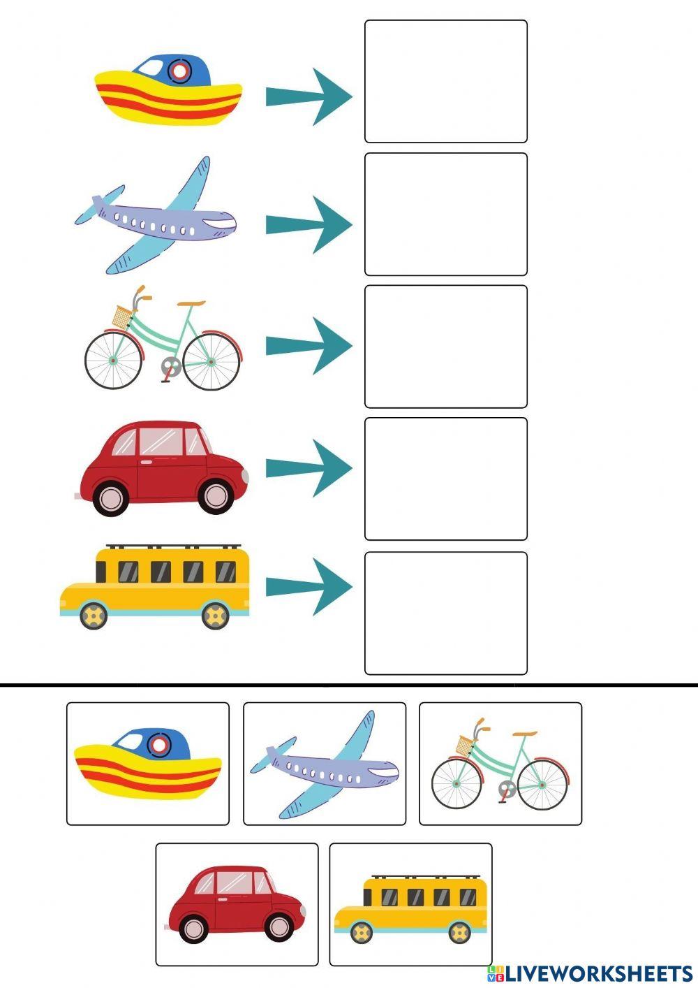 Meios de transportes