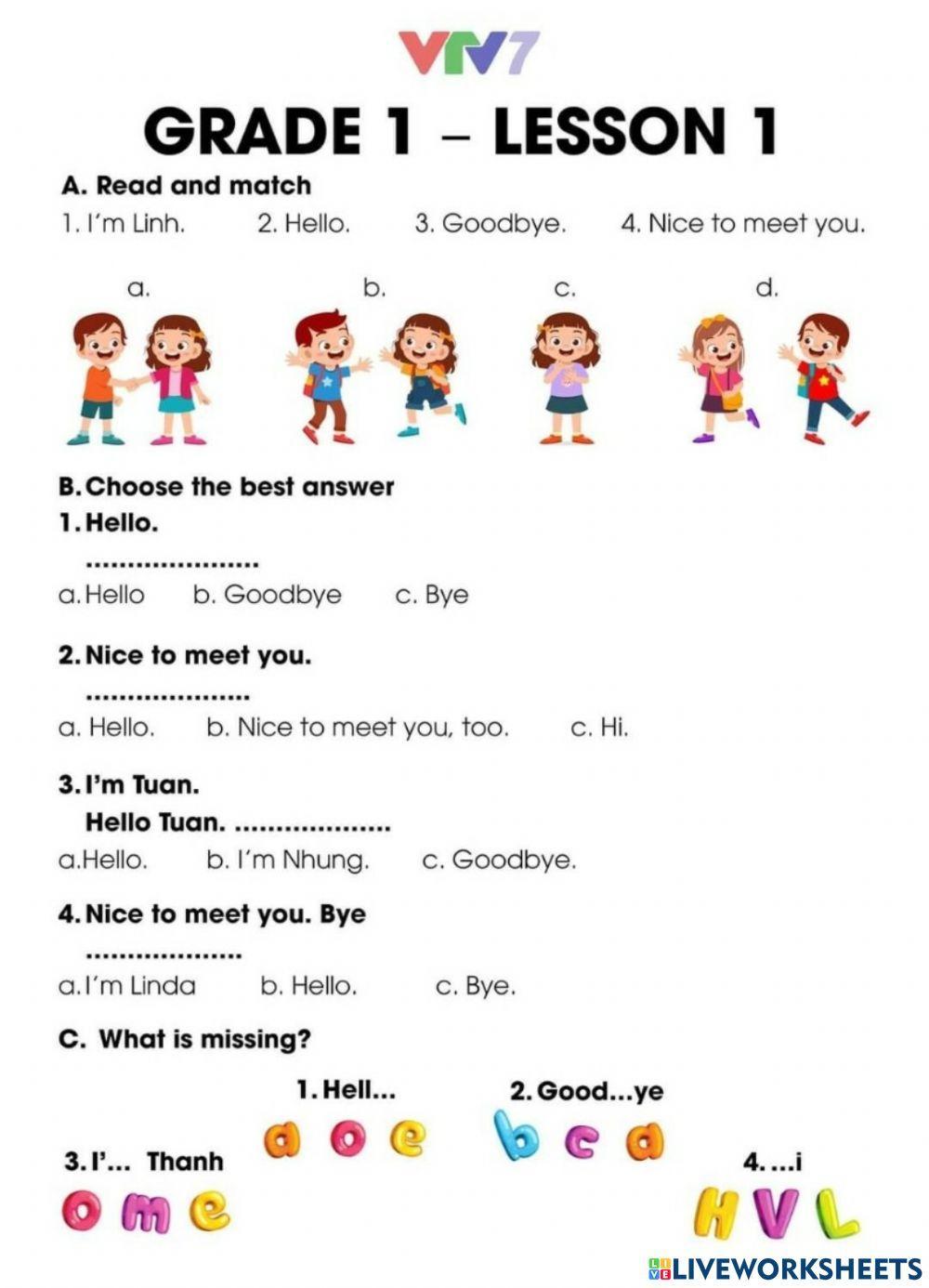 G1-Bài 1-TA vui 1 - Ms.HauLe