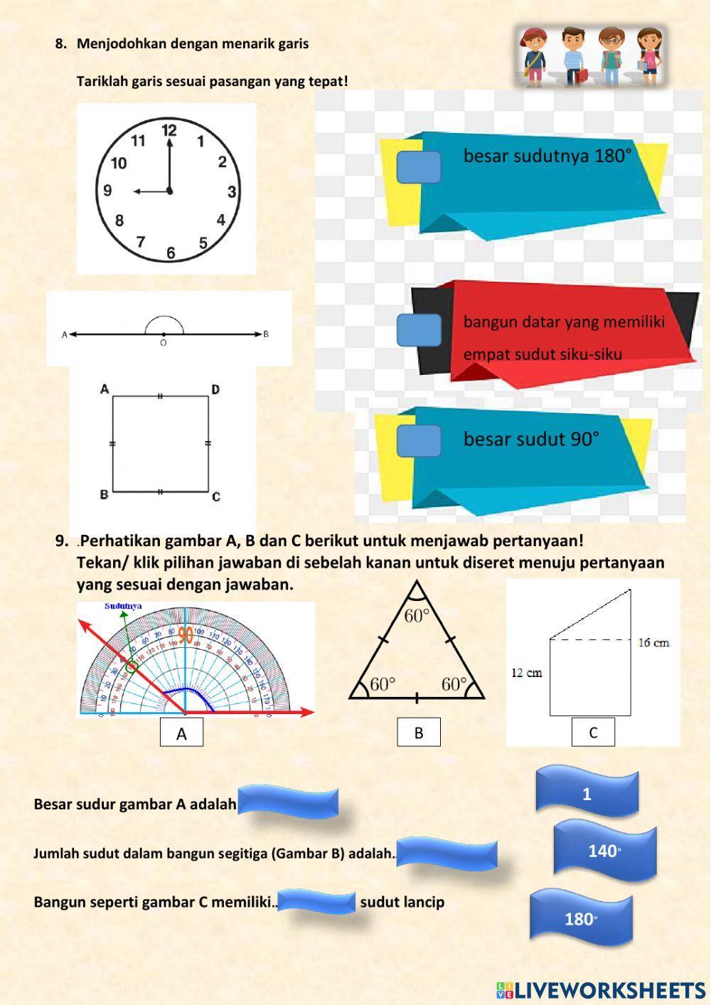 KELAS 4 PENGUKURAN SUDUT 