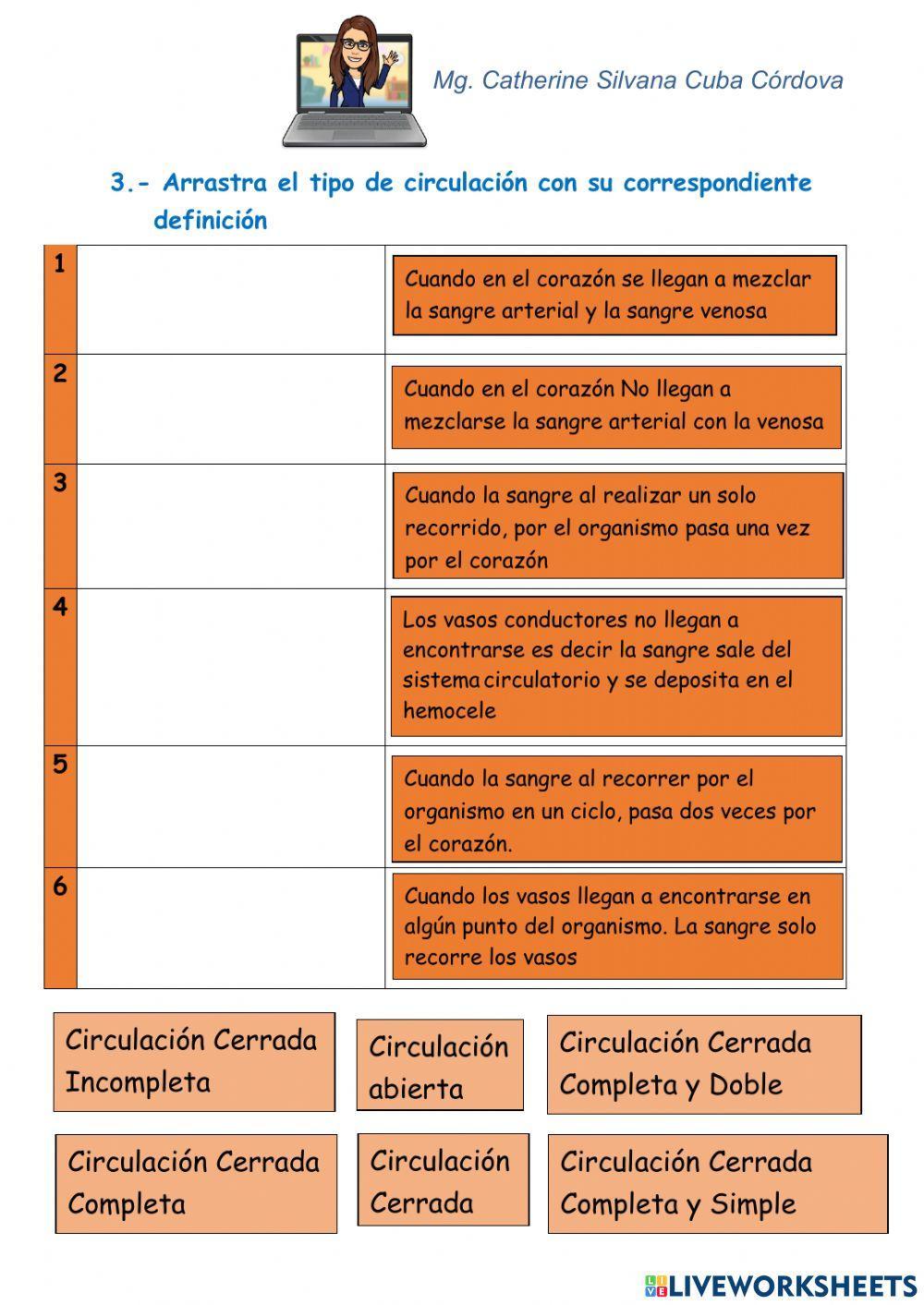 Circulación en Animales Vertebrados