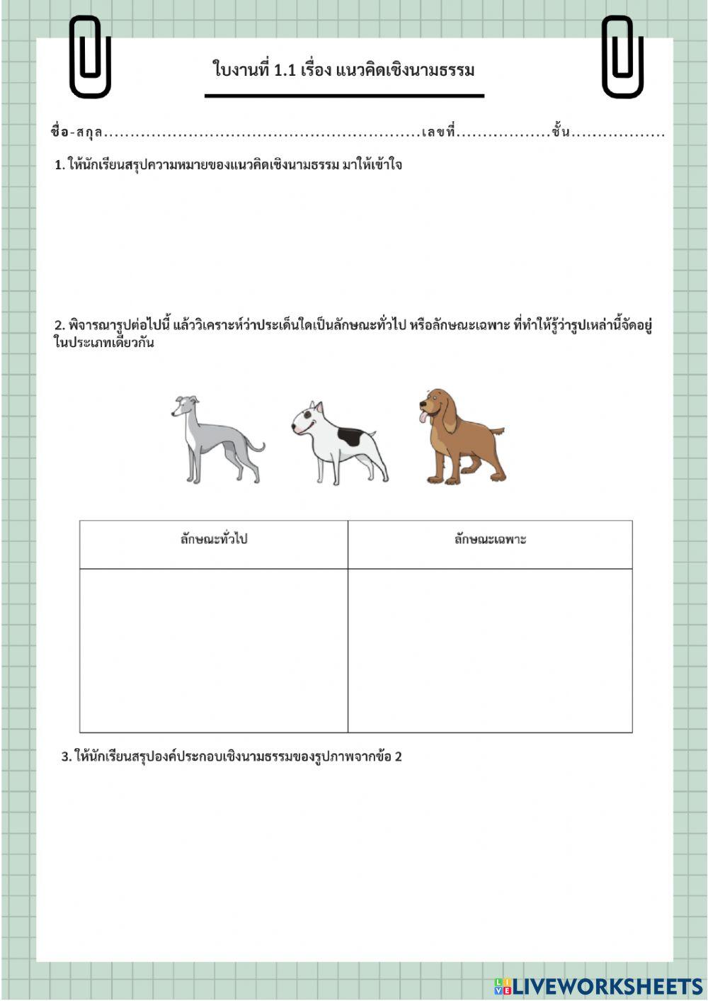 แนวคิดเชิงนามธรรม