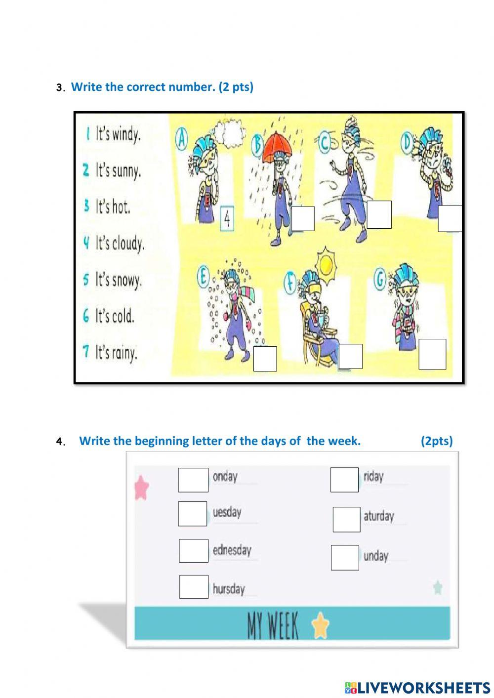 Evaluation partial 3rd