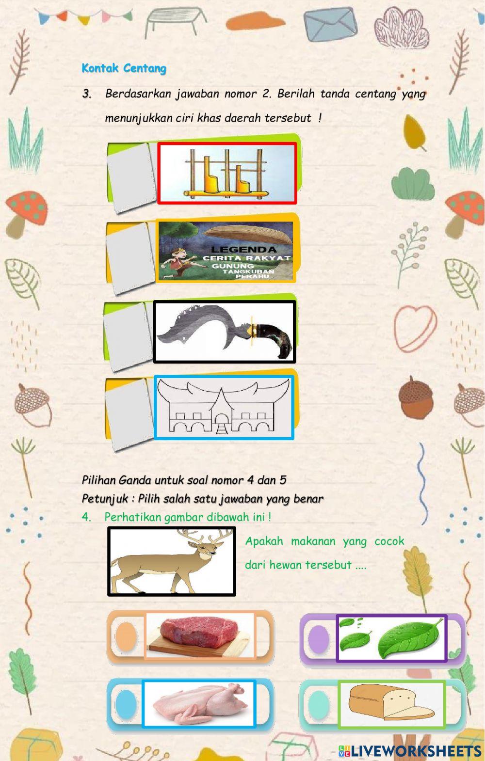 Evaluasi Tema 7 sub Tema 2
