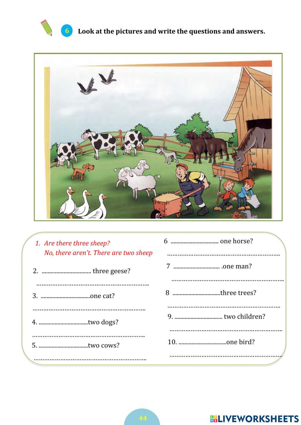 There is there are(p44-46)