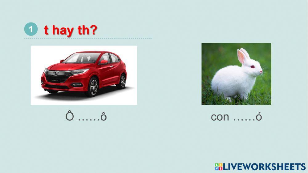 Ôn tập phụ âm đầu