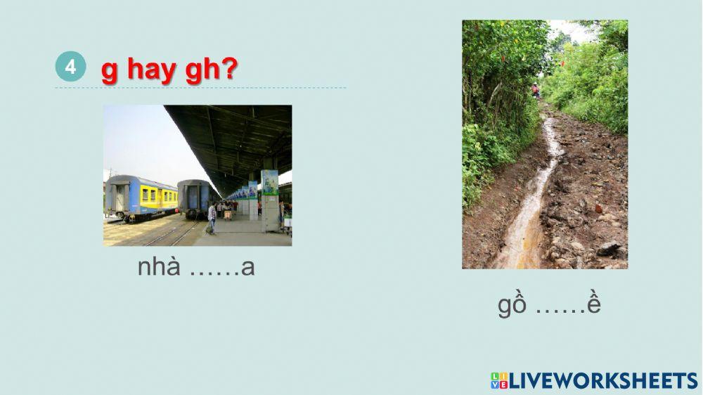 Ôn tập phụ âm đầu