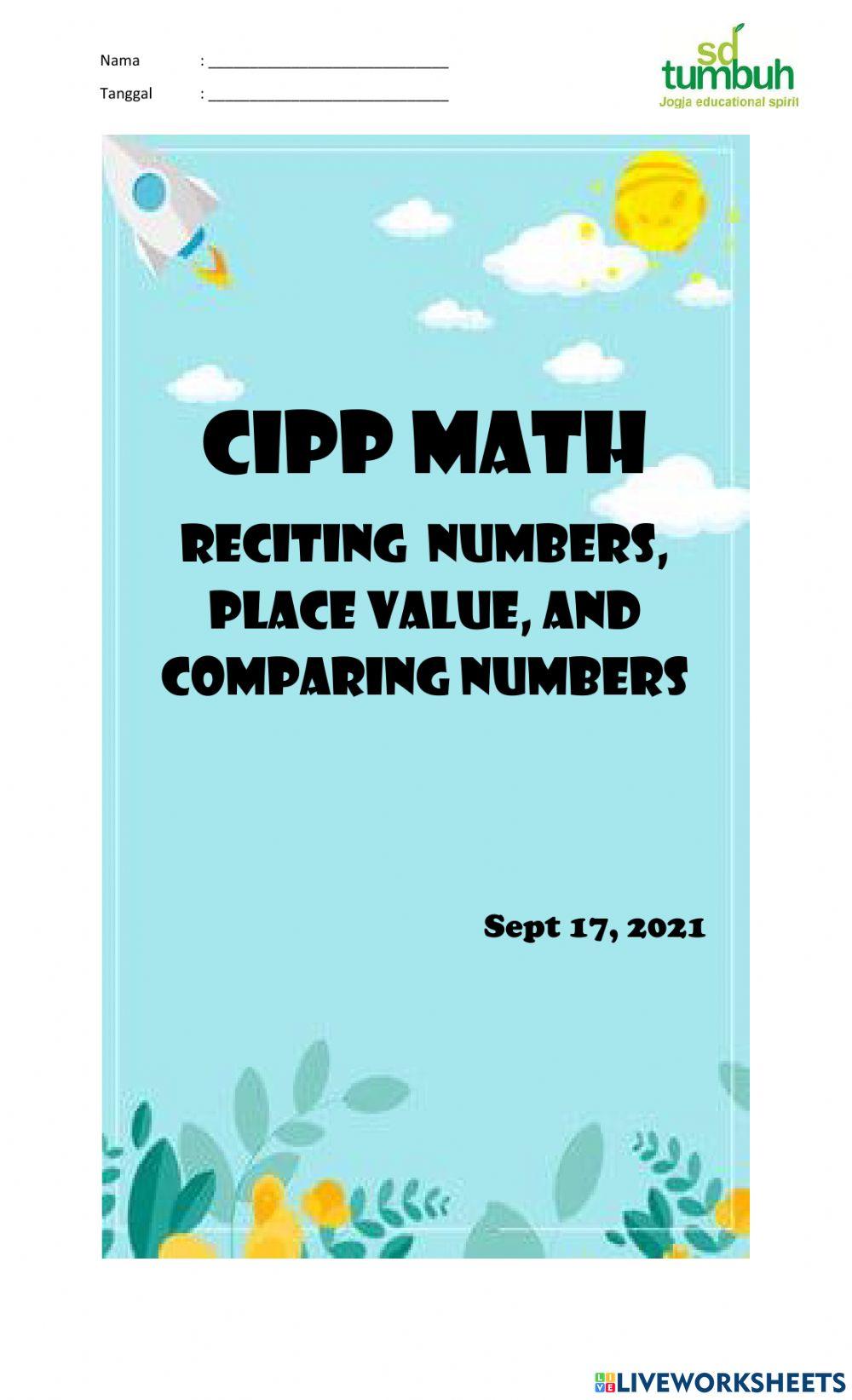 CIPP Math-Numbers CIPP Math-Numbers