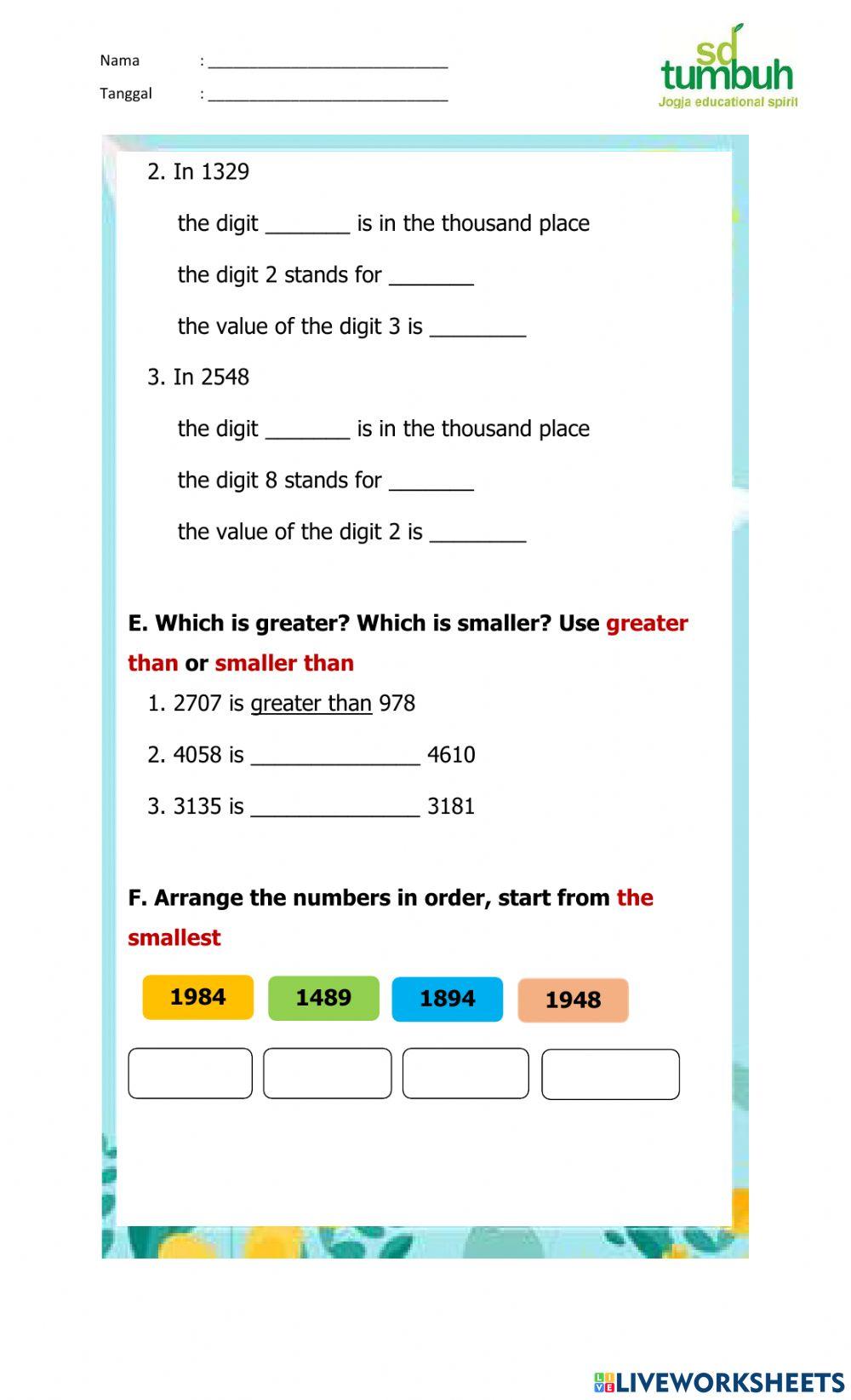 CIPP Math-Numbers