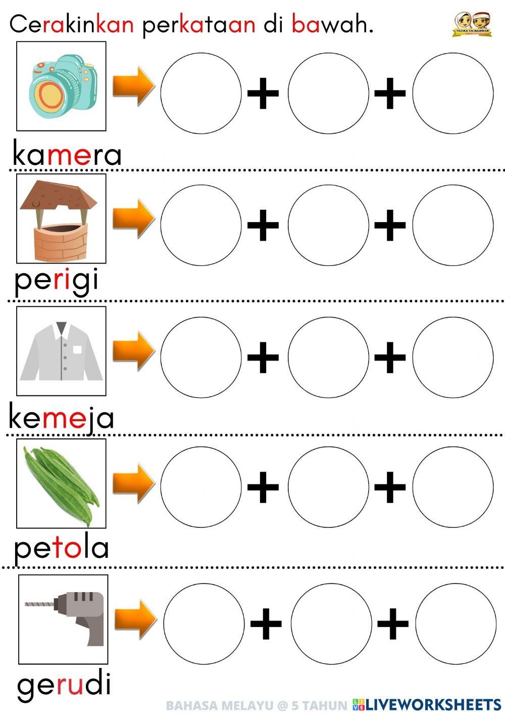 Suku Kata KV+KV+KV Suku Kata KV+KV+KV