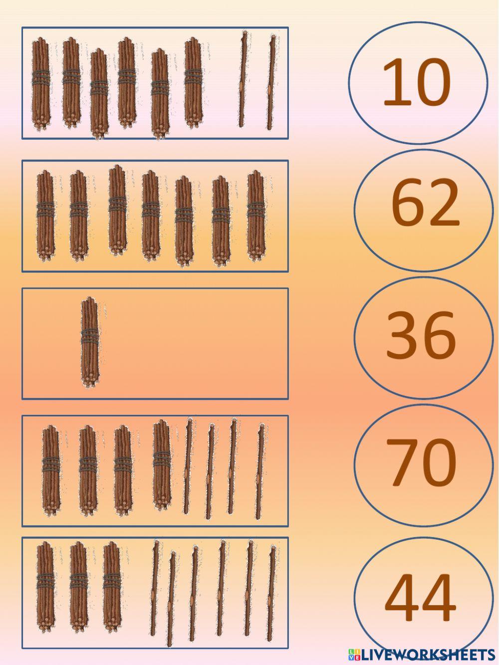 Count in tens worksheet Live Worksheets