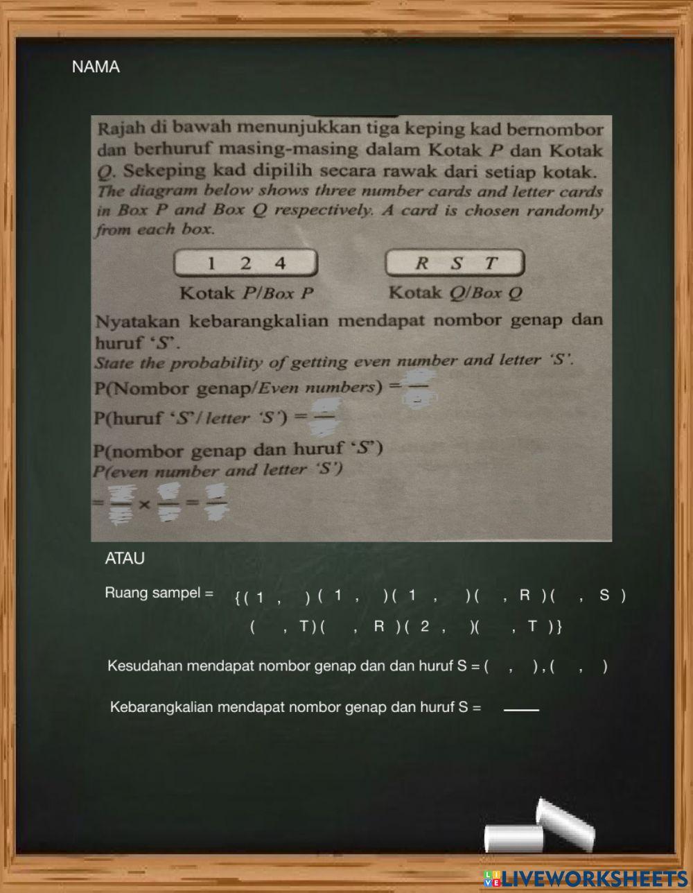 Kebarangkalian Peristiwa Bergabung