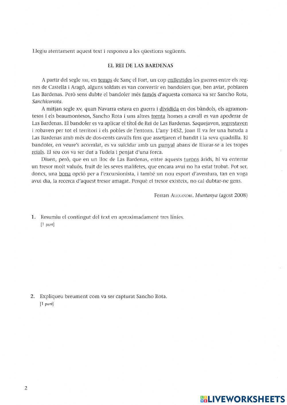 El Rei de les Bardenas