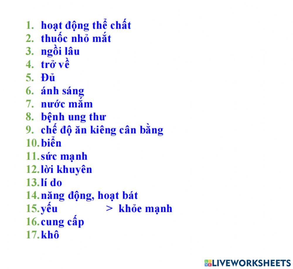 Unit 2: Health- Part D-Reading