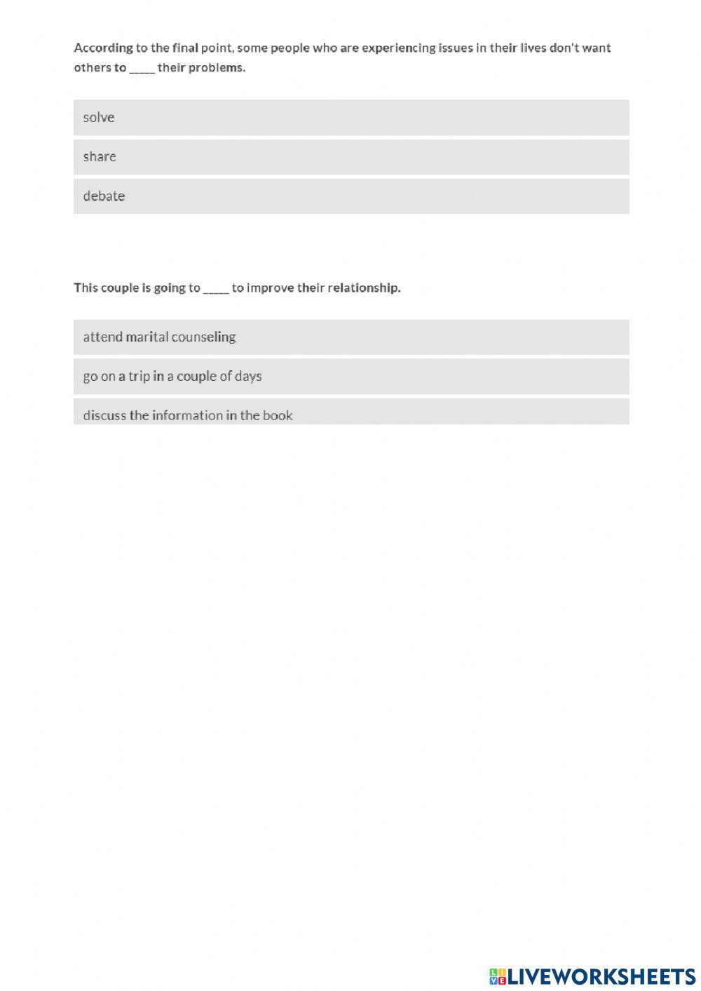 Listening Comprehension