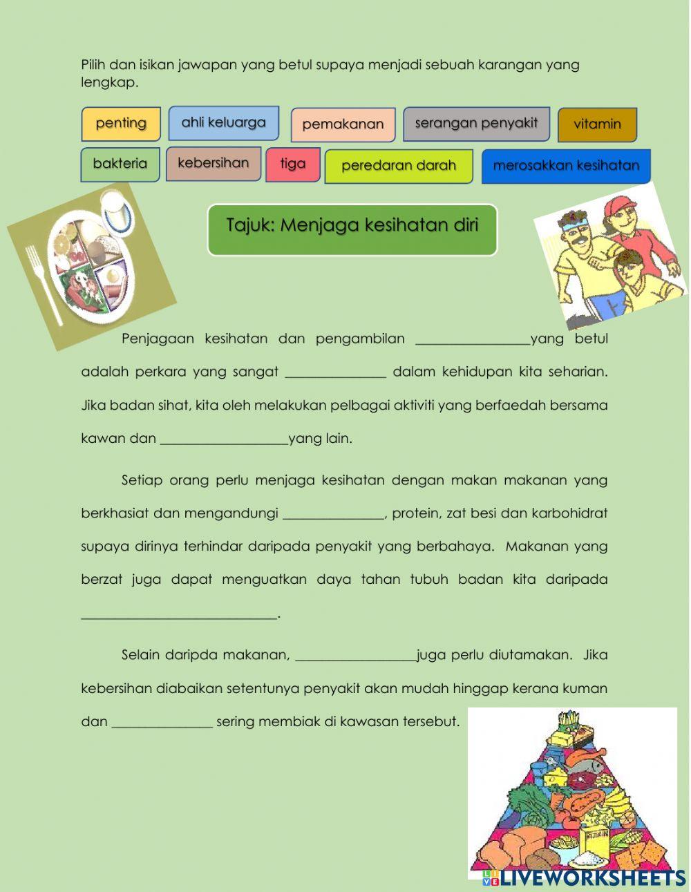 Menjaga kesihatan diri