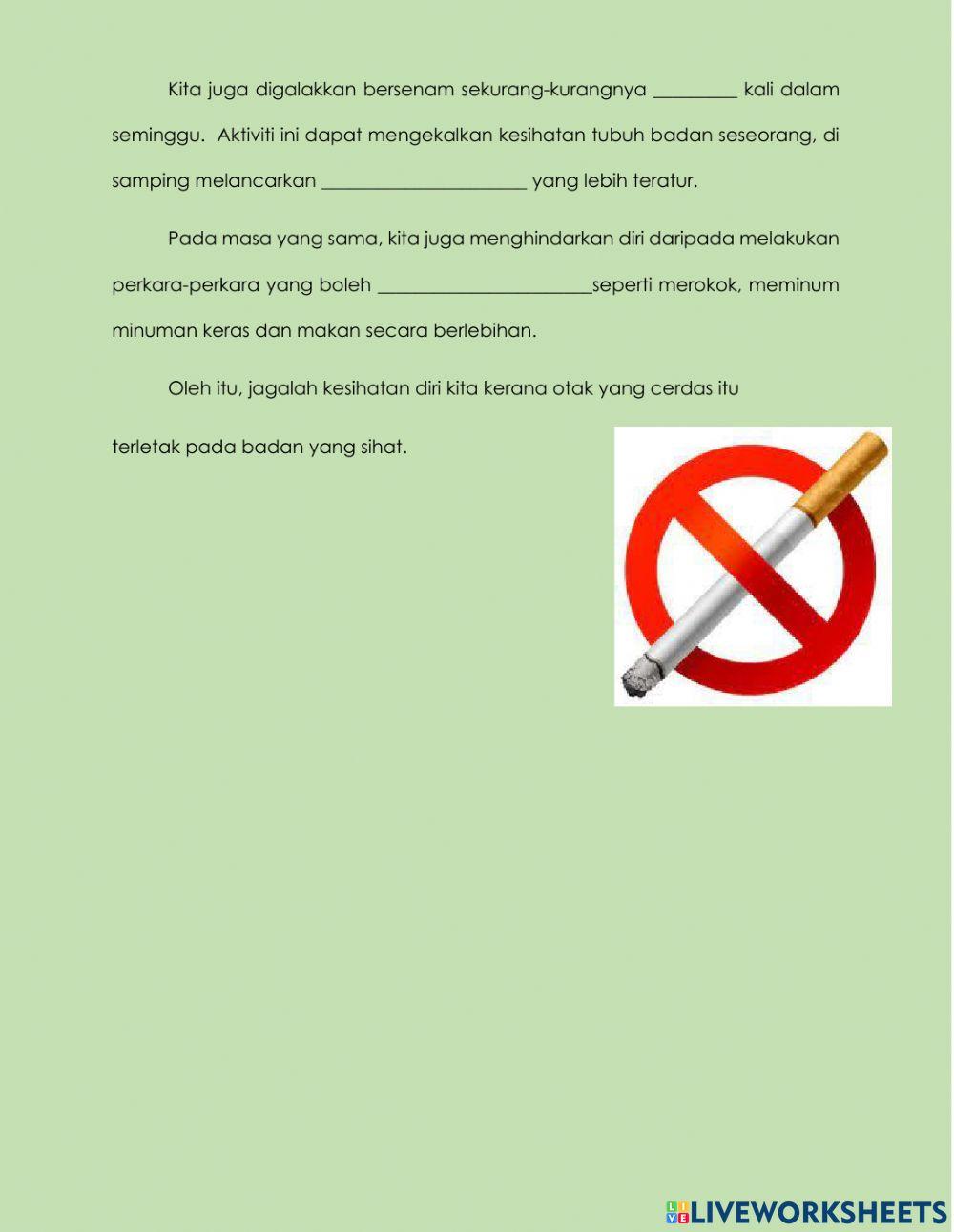 Menjaga kesihatan diri