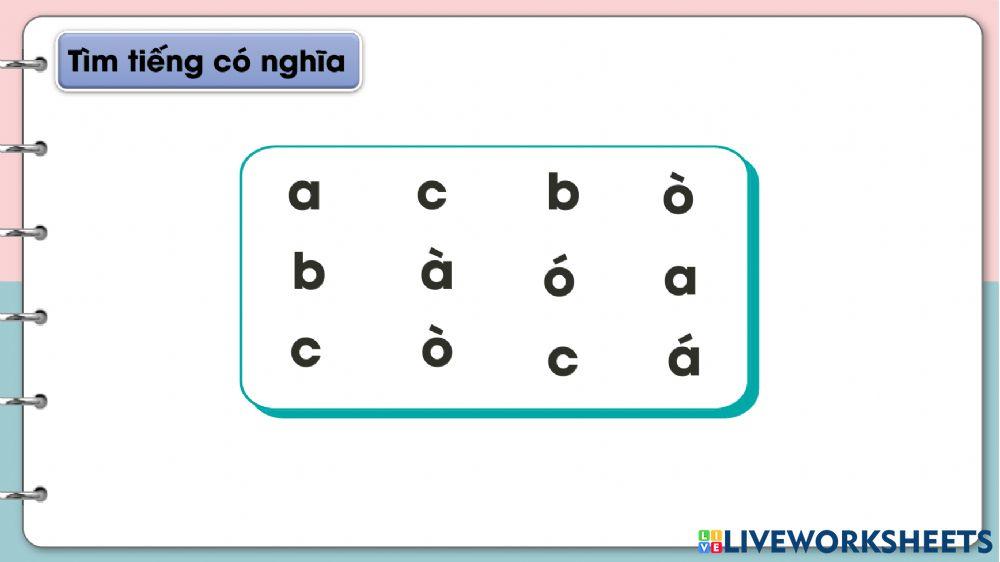 Phiếu ôn tập tiếng việt tuần 1